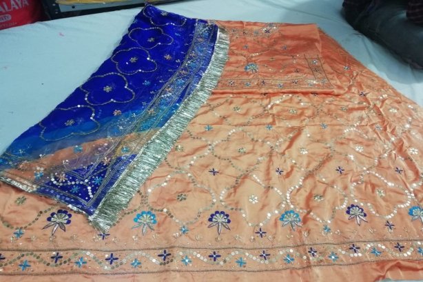 Shyam sakhi Rajwadi poshak ghar - Sarees Images