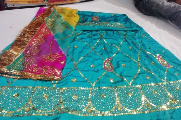 Shyam sakhi Rajwadi poshak ghar - Sarees Images