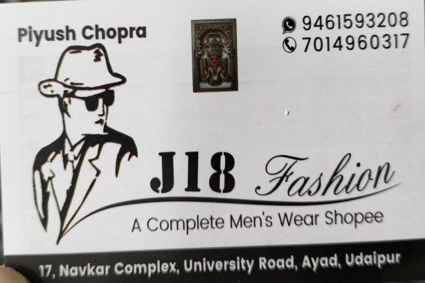 J 18 fashion - Men's clothing Images