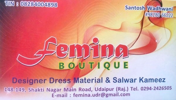 Femina Boutique - Cloths Images