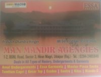 Man mandir agencies - Cloths logo